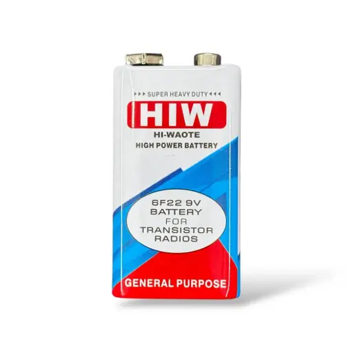 Battery (3.7V, 9V)